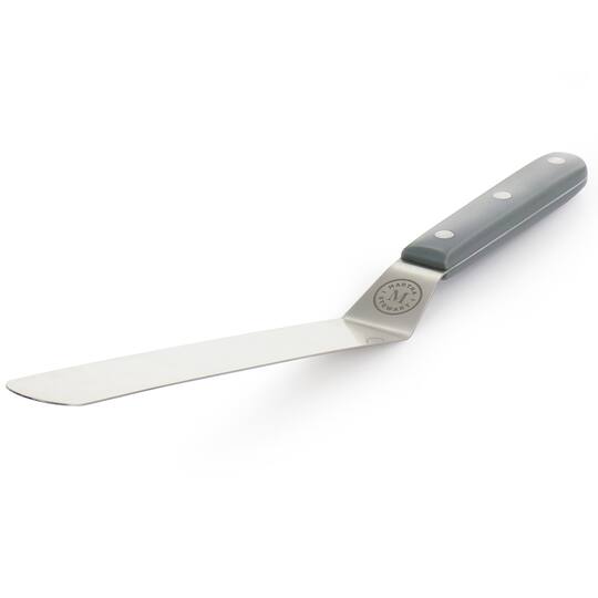 Martha Stewart Willerton Long Gray Stainless Steel Offset Spreader